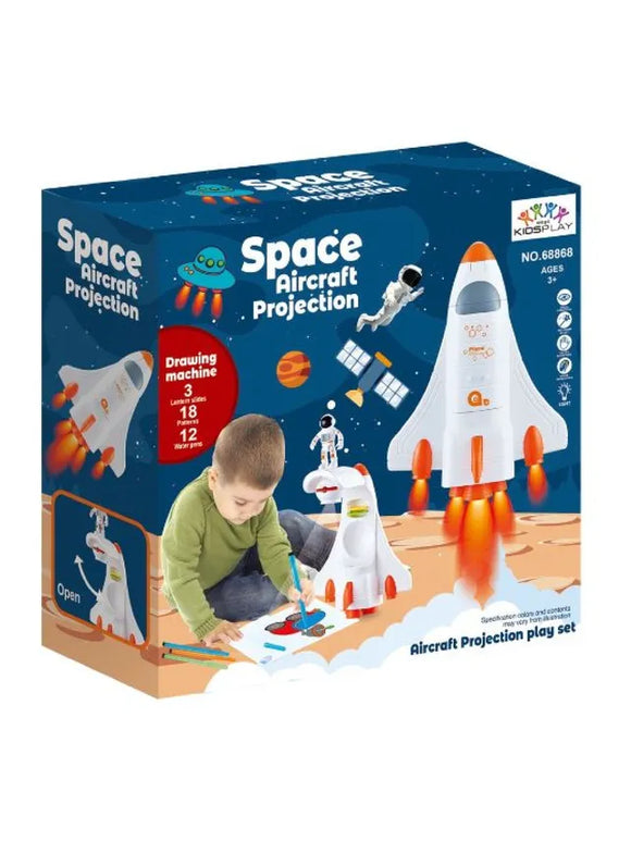 Spark Toys Space Aircraft Projection