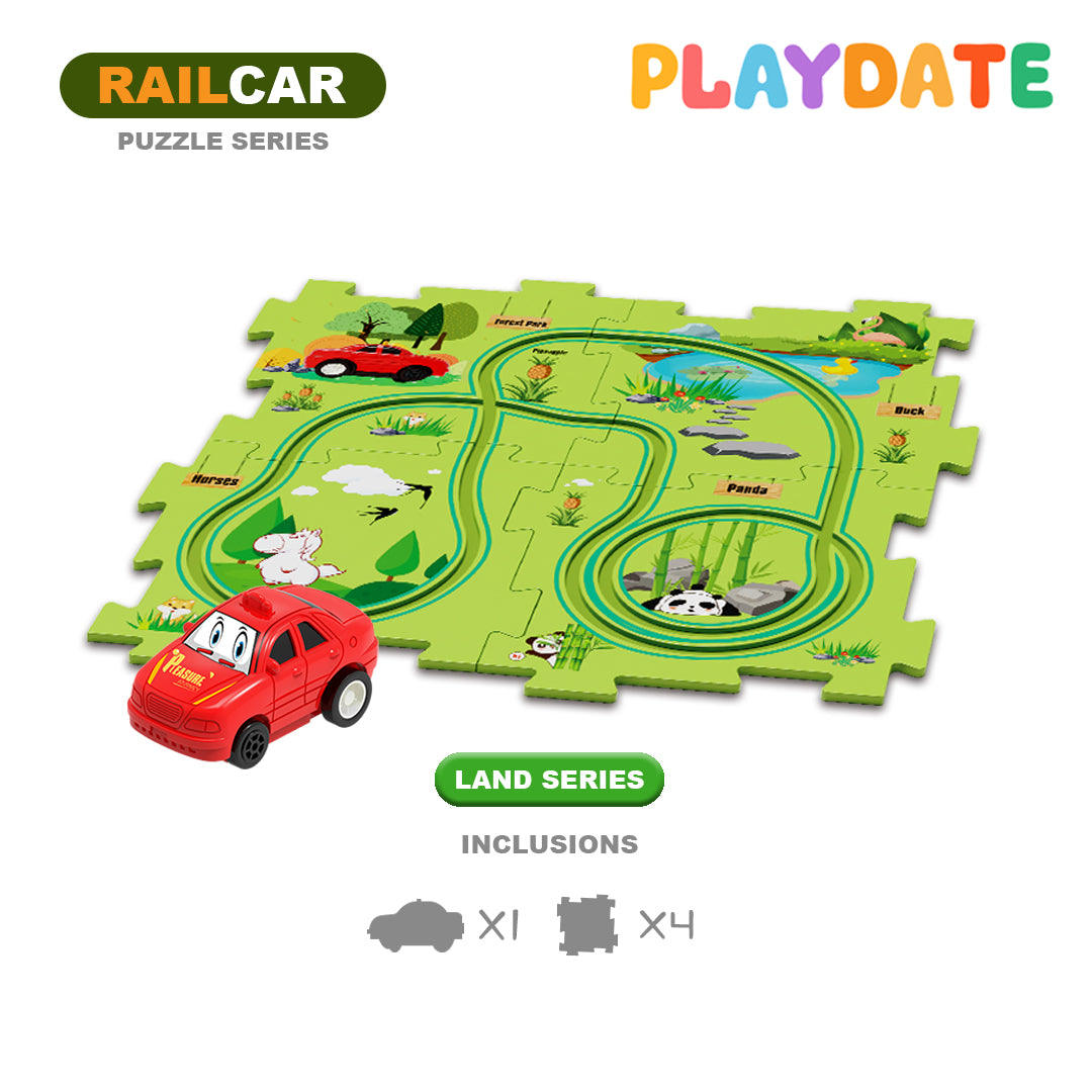 Playdate Rail Car Puzzle Series Baby Hub Philippines