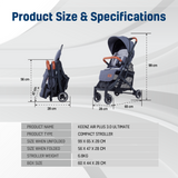 Keenz Air Plus 3.0 Plus Ultimate Compact Stroller