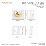 Kodomo Playhouse Bear Playpen