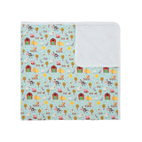 Bamberry Bamboo Stretch Swaddle - Farm Animals