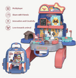 Spark Toys 3-in-1 Pet House School Bag