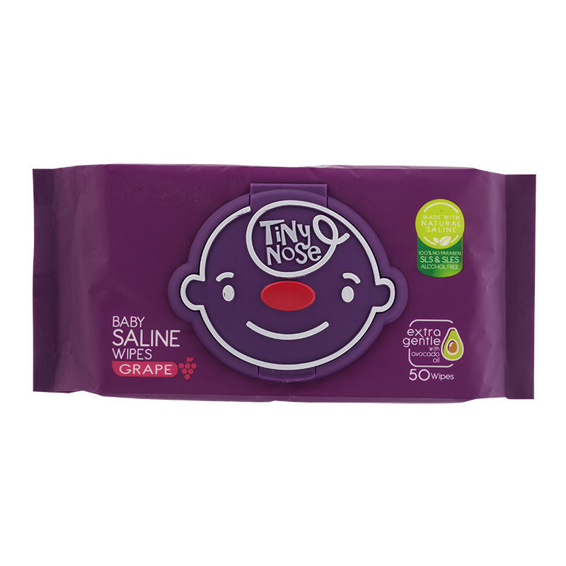 Tiny Nose Saline Wet Wipes (Grape) – Baby Hub Philippines