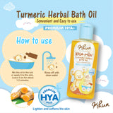 Khun Organic Turmeric Herbal Bath Oil