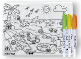 Doodle & Play Reusable Coloring Mats