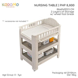 Kodomo Playhouse Nursing Table