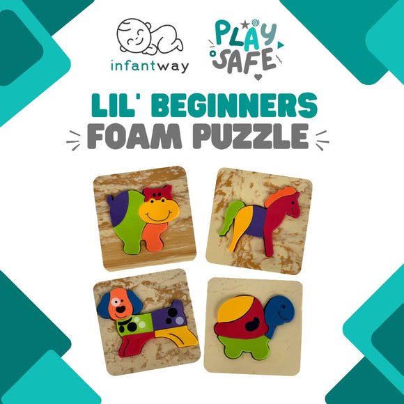 Infantway Playsafe Lil Beginner Foam Puzzle Set