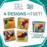Infantway Playsafe Lil Beginner Foam Puzzle Set