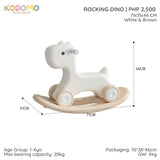 Kodomo 2-in-1 Rocking Dino