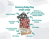 Infantway Visual Training and Sensory Crinkle Toy