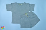 Wee Oats Graham Shirt & Shorts Terno