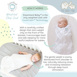 Dreamland Baby Weighted Swaddle/Sleep Sack 0-6 Months