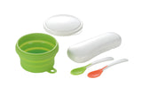 Richell Collapsible Bowl with Spoons