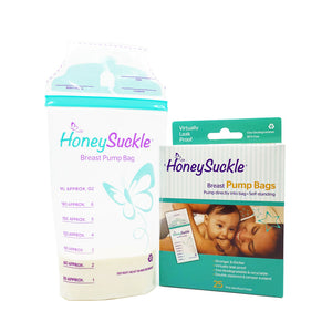 Honeysuckle Breast Pump Bags 6-oz (25 pcs)