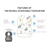 Richell Disposable Toddler Bib
