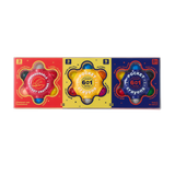 Flower Monaco Pocket Crayons 6-in-1 (Set of 3)