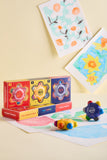 Flower Monaco Pocket Crayons 6-in-1 (Set of 3)