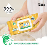 Baby Moby Biodegradable Water Wipes 30's
