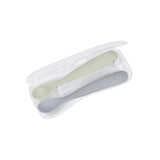 Beaba 1st-Age Silicone Spoon with Case (Set of 2)