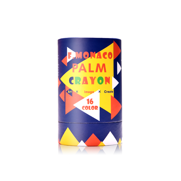 Flower Monaco Palm Crayons