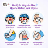 Tiny Nose Saline Wet Wipes (Unscented)