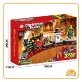 Kiddora Christmas Train Building Blocks Set
