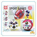 ArtKids Sports Coin Bank