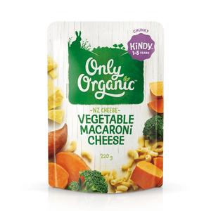 Only Organic Vegetable Macaroni Cheese 1Y+