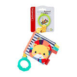 Infantino Link & Squeak Animal Crinkle Book