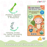 Little Heart Anti-Mosquito Patch 48s