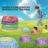 Little Fat Hugs Lighted Crossing Stones (8-pc)