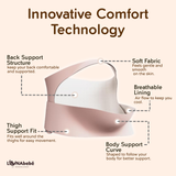 Lunabebe Premium Seamless 2 in 1 Pregnancy Belly and Back Support