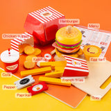 Hamburger Wooden Set