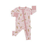 Bamberry Zippered Romper - Bunny Hop