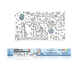 Flower Monaco Drawing Roll