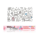 Flower Monaco Drawing Roll