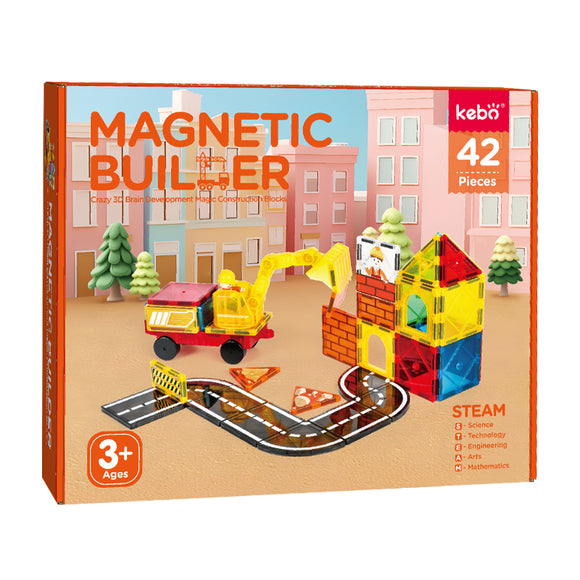 Playdate Kebo Magnetic Builder 42 Pieces