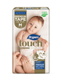 Drypers Premium Touch Tape Diapers