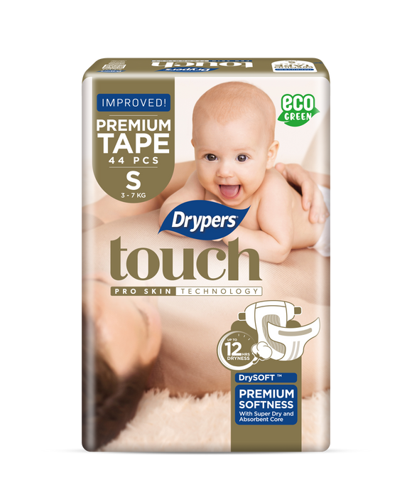 Drypers Premium Touch Tape Diapers