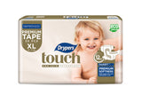 Drypers Premium Touch Tape Diapers