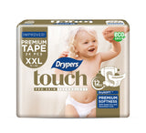 Drypers Premium Touch Tape Diapers