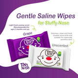 Tiny Nose Saline Wet Wipes (Unscented)