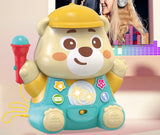 Little Fat Hugs Karaoke Bear Microphone Toy