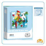 Kiddora Parrot 3D Mural Bricks