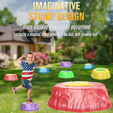 Little Fat Hugs Lighted Crossing Stones (8-pc)