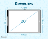 Lunabebe Jumbo Multi-Color LCD Writing Board