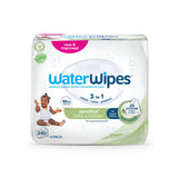 WaterWipes Sensitive+ Baby & Toddler 4x60s (240 Wipes)