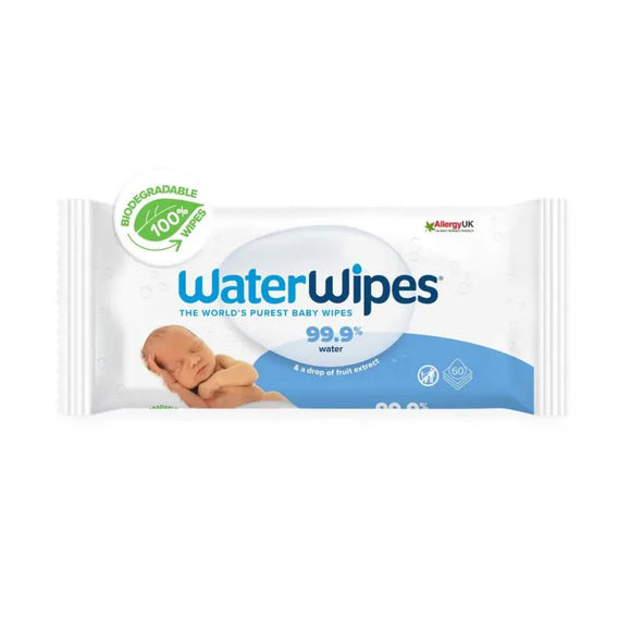 WaterWipes Biodegradable 60s