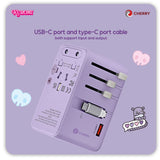 Sanrio Characters & CHERRY 100W Universal Travel Adapter