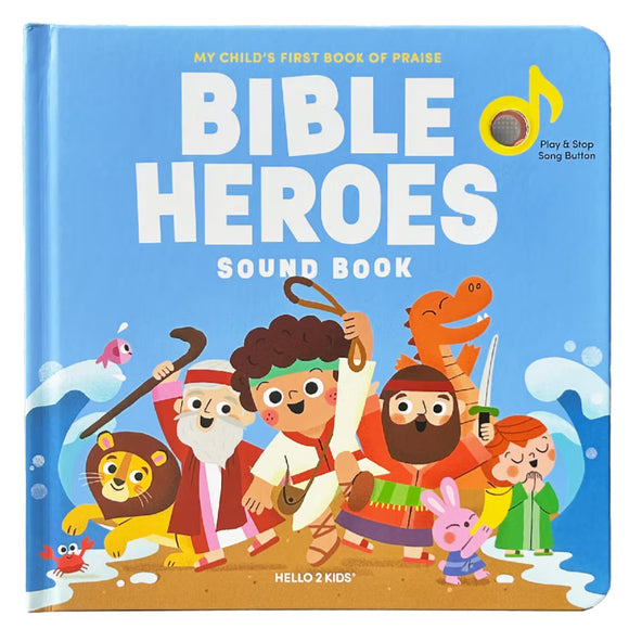 Hello 2 Kids Sound Book - Bible Heroes